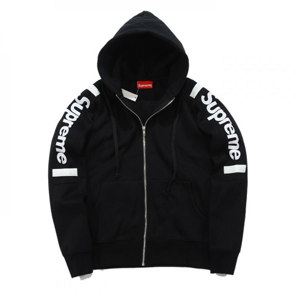 Zip up supreme hoodie sale